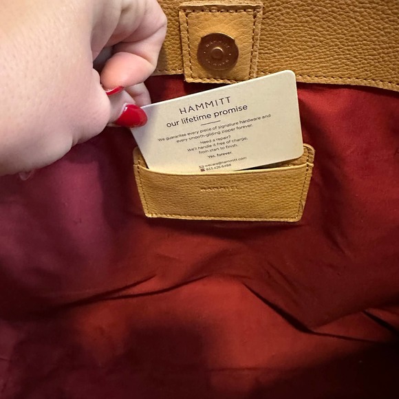 NFS HAMMITT SET✨ NWT Anderson Tote & Matching Duke Crossbody in tan. RARE BUNDLE - Picture 8 of 16